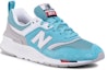 Lookbook (W) ニューバランス 997H ワイド ライトブルー CW997HAD