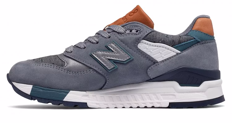 (Women) New Balance 998 'Grey Blue Tan' W998DTV Buy (Women) New Balance 998 'Grey Blue Tan' W998DTV