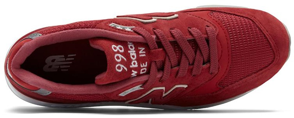 New Balance NB 998 低幫 跑步鞋 女款 紅色 Lookbook New Balance NB 998 低幫 跑步鞋 女款 紅色