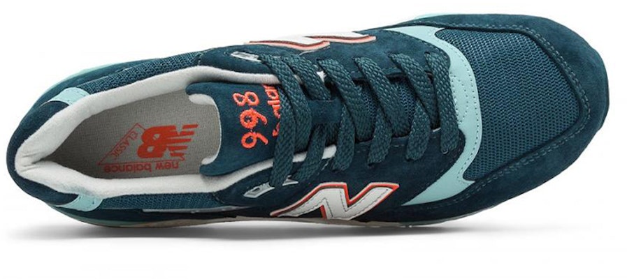 (W) New Balance 998 Buatan AS 'Tornado Storm Biru' W998CHT Lookbook (W) New Balance 998 Buatan AS 'Tornado Storm Biru' W998CHT