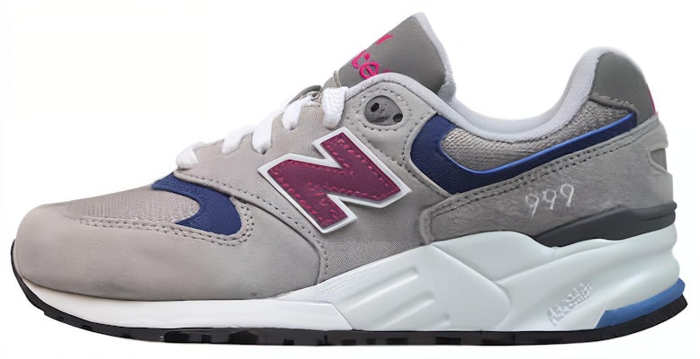 (W) New Balance 999 'Gris Rojo Azul' WL999WN Buy (W) New Balance 999 'Gris Rojo Azul' WL999WN