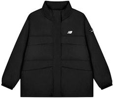(Women) New Balance Black Down Jacket - Casual Warm Sportswear. AWJ33329-BK (Women) New Balance Black Down Jacket - Casual Warm Sportswear. AWJ33329-BK