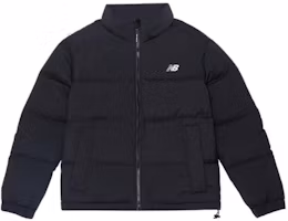 Order (Women) New Balance Black Full-Zip High-Neck Long-Sleeve Down Jacket AWJ34303-BK