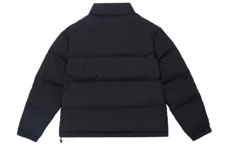 Lookbook (W) 新百伦 黑色高领拉链长袖羽绒服 AWJ34303-BK