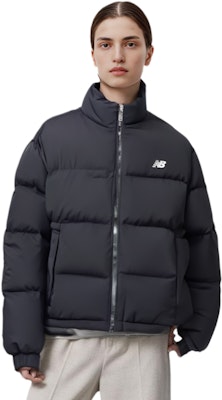 (W) 新百伦 黑色高领拉链长袖羽绒服 AWJ34303-BK Shop (W) 新百伦 黑色高领拉链长袖羽绒服 AWJ34303-BK