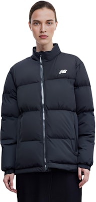 (W) 新百伦 黑色高领拉链长袖羽绒服 AWJ34303-BK Purchase (W) 新百伦 黑色高领拉链长袖羽绒服 AWJ34303-BK