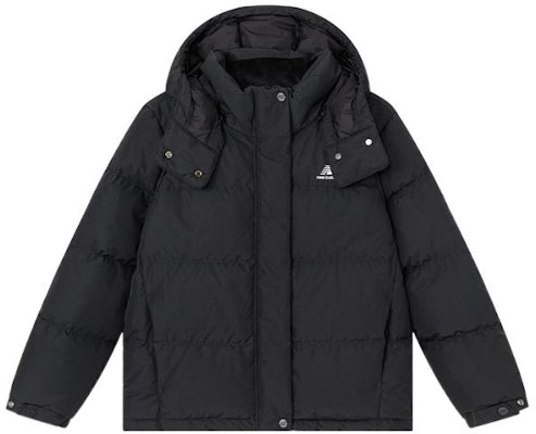 (Women) New Balance Black Insulated Down Jacket with Logo and Hood. 5PC44172-BK Order (Women) New Balance Black Insulated Down Jacket with Logo and Hood. 5PC44172-BK