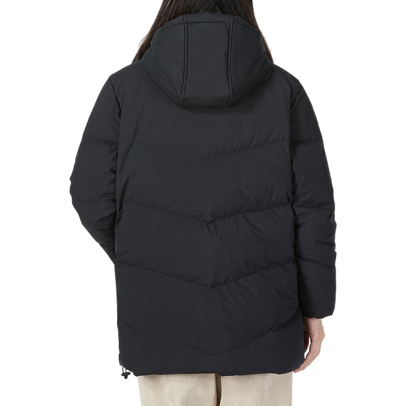 Shop (W) 新百伦 黑色羽绒夹克带对比Logo印花. AWJ23333-BK