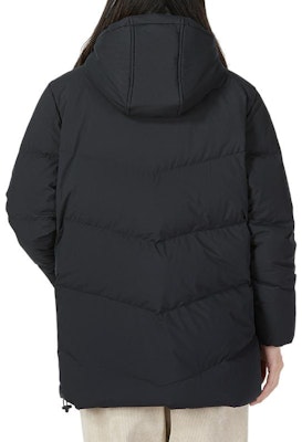 (W) 新百伦 黑色羽绒夹克带对比Logo印花. AWJ23333-BK Shop (W) 新百伦 黑色羽绒夹克带对比Logo印花. AWJ23333-BK