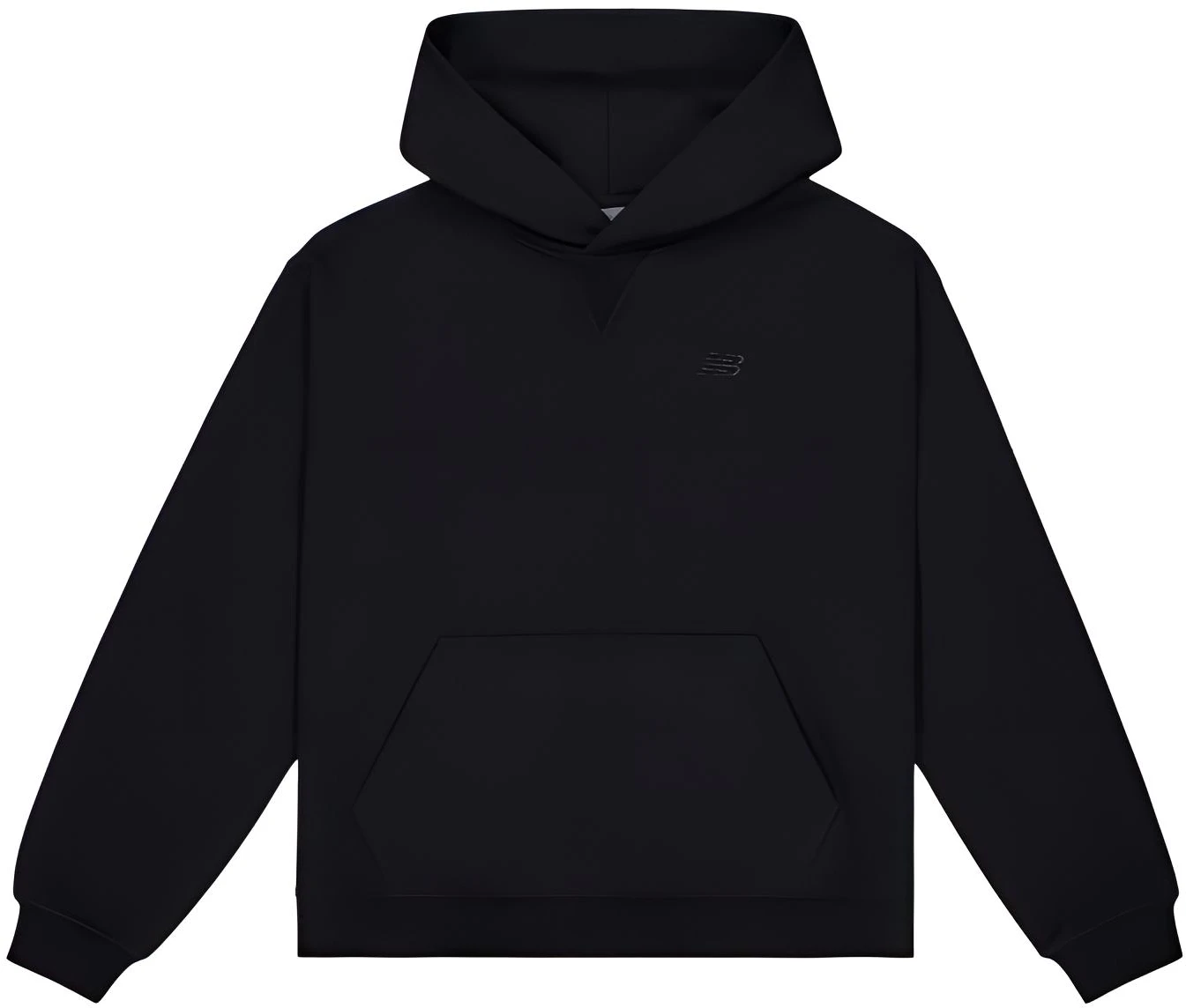 women-new-balance-black-pullover-hoodie-casual-solid-color-wt-41537-bk