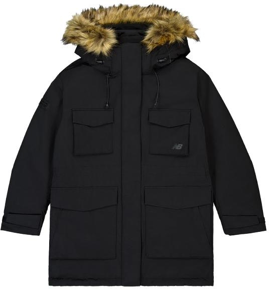 women-new-balance-black-solid-color-hooded-zipper-down-jacket-npd-44152-bk