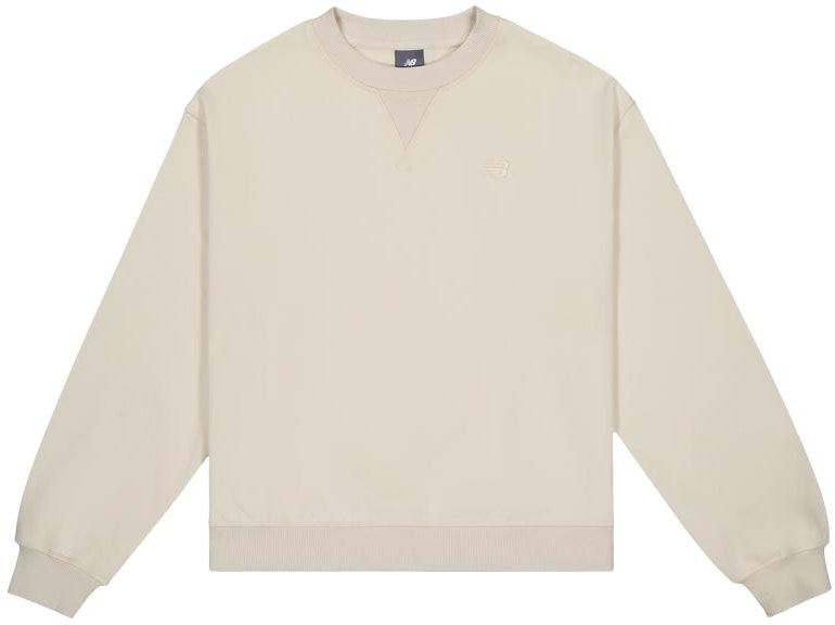 women-new-balance-casual-khaki-crewneck-knit-pullover-sweatshirt-wt-41500-lin