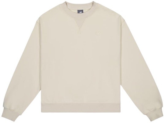 (W) New Balance Sudadera de Punto Casual Khaki Crewneck. WT41500-LIN Buy (W) New Balance Sudadera de Punto Casual Khaki Crewneck. WT41500-LIN