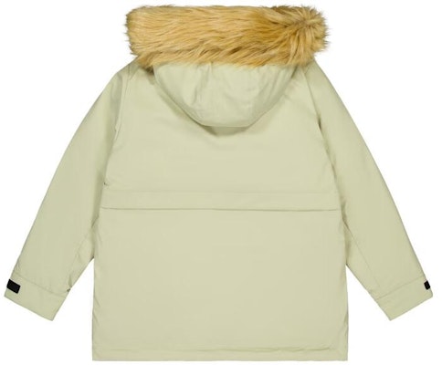 (W) New Balance Chaqueta Verde Acolchada con Capucha a Prueba de Viento. AWJ34305-FUG Lookbook (W) New Balance Chaqueta Verde Acolchada con Capucha a Prueba de Viento. AWJ34305-FUG