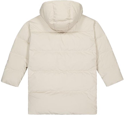 (W) ニューバランス カーキ フード付き ダウンジャケット ソリッドカラー デザイン NPD48112-LBE Lookbook (W) ニューバランス カーキ フード付き ダウンジャケット ソリッドカラー デザイン NPD48112-LBE