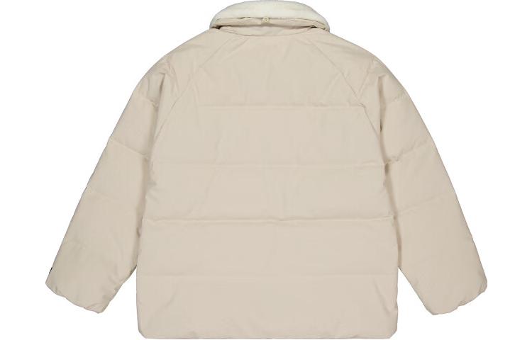 Lookbook (W) 新百伦毛领拉链羽绒外套卡其色. NPD4E122-LBE