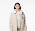 Details for (W) 新百伦毛领拉链羽绒外套卡其色. NPD4E122-LBE