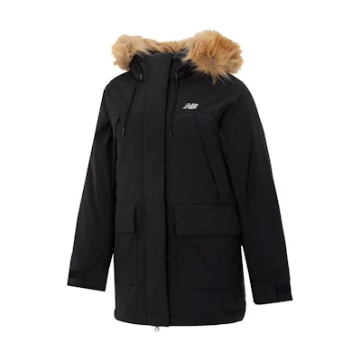 (Women) New Balance Lightweight Windproof Down Jacket Black Outdoor Casual. AWJ34305-BK