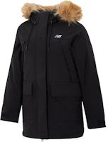 Order (Women) New Balance Lightweight Windproof Down Jacket Black Outdoor Casual. AWJ34305-BK