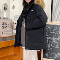 Details for (Women) New Balance Lightweight Windproof Down Jacket Black Outdoor Casual. AWJ34305-BK