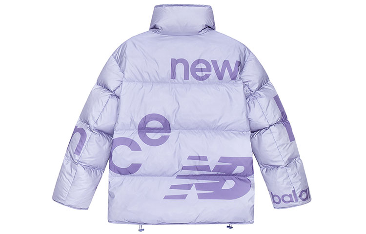 (Women) New Balance  Logo Winter Down Jacket Purple Quarter Zip 5PB4U152-DV 圖 3