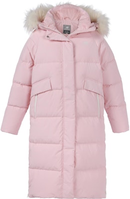 (W) 新百伦粉色长款羽绒服冬季休闲运动服装. NPA46032-PKZ Order (W) 新百伦粉色长款羽绒服冬季休闲运动服装. NPA46032-PKZ