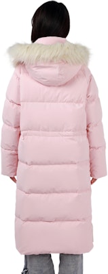 (W) 新百伦粉色长款羽绒服冬季休闲运动服装. NPA46032-PKZ Details for (W) 新百伦粉色长款羽绒服冬季休闲运动服装. NPA46032-PKZ