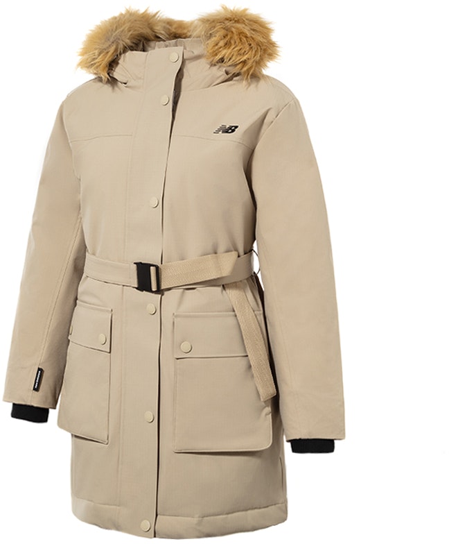 women-new-balance-long-hooded-windproof-down-jacket-khaki-casual-wear-awj-34318-sot