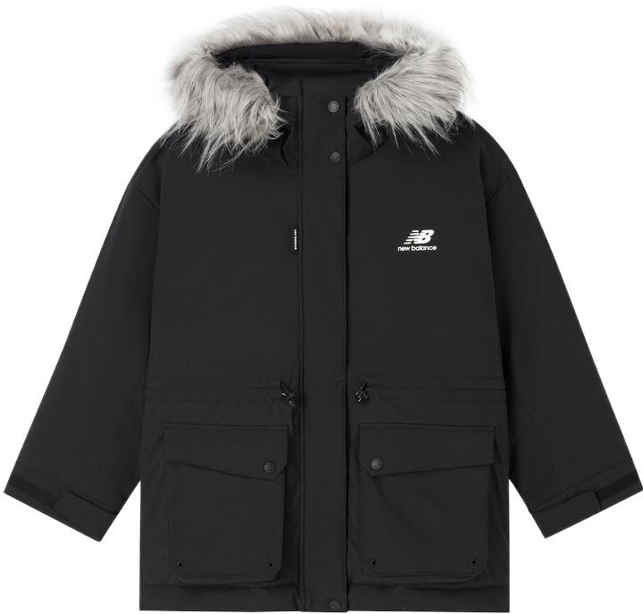 women-new-balance-long-puffer-jacket-with-hoodie-black-awj-24305-bk