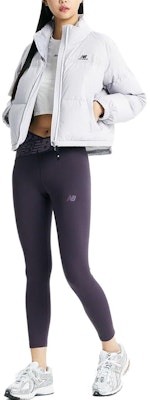 (W) 뉴발란스 바이올렛 로고 집업 스탠드 칼라 자켓. NBNPD4W122-70 Shop (W) 뉴발란스 바이올렛 로고 집업 스탠드 칼라 자켓. NBNPD4W122-70