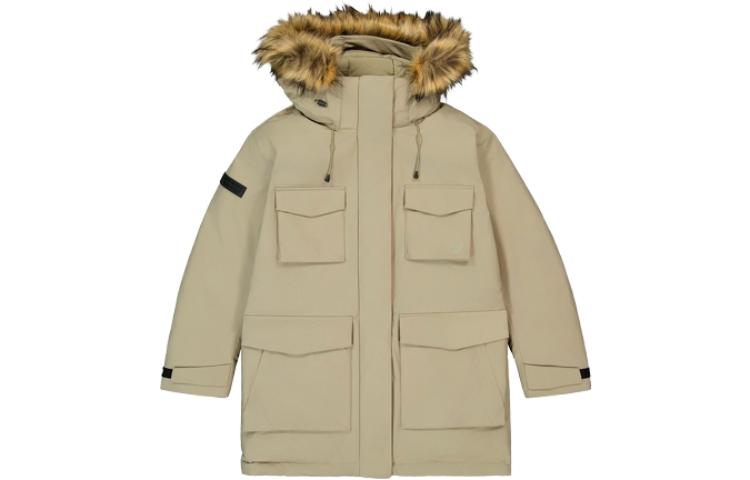 Order (W) Chaqueta Acolchada Amarilla New Balance con Diseño de Capucha de Color Sólido. NPD44152-LBE