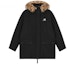 Buy (Women) New Balance Black Down Jacket with Fur Hood Winter Coat Long Sleeve. AWJ13340-BK