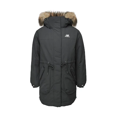 (Women) New Balance Black Winter Insulated Hooded Jacket NPA46012-BK