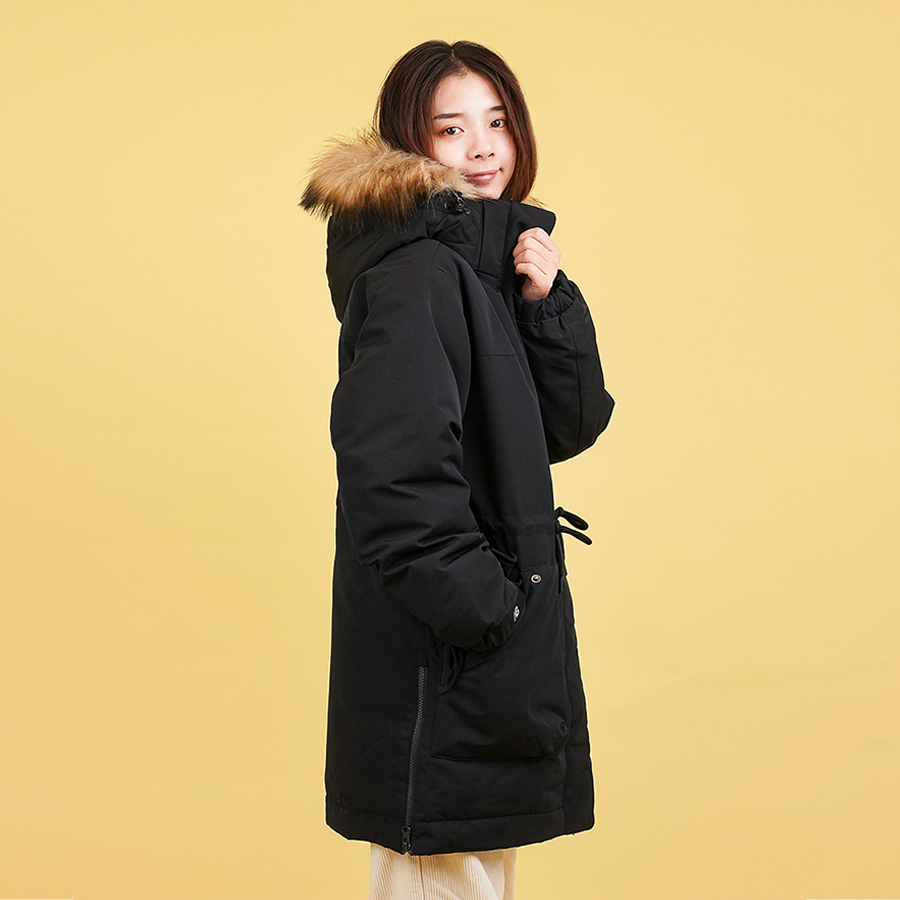 Details for (Women) New Balance Black Winter Insulated Hooded Jacket NPA46012-BK