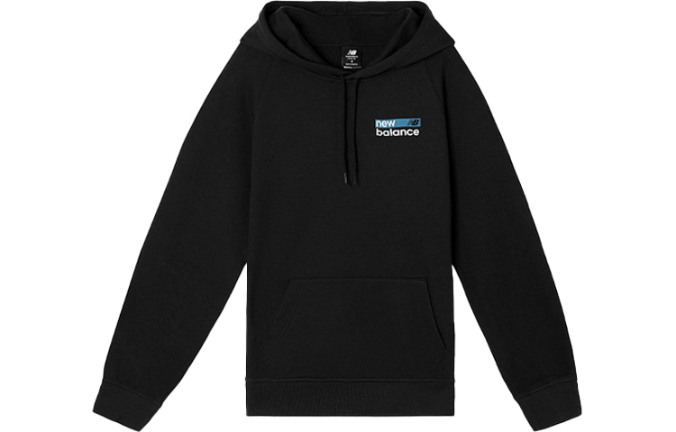 (Women) New Balance Casual Pullover Hoodie Black WT03802-BK
