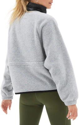 (W) Chaqueta New Balance Gris Colorblock Media Cremallera de Manga Larga Pullover WT23522-GML Shop (W) Chaqueta New Balance Gris Colorblock Media Cremallera de Manga Larga Pullover WT23522-GML