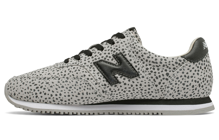 (Women) New Balance Comp 100 Animal Print Trainers White WLC100TC