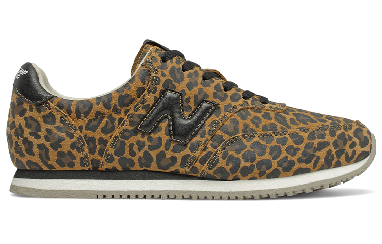 Order (W) New Balance Comp 100 Animal Print Sneaker Schwarz/Braun WLC100UA