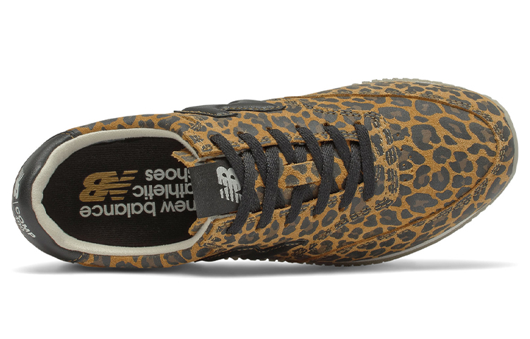 Lookbook (W) New Balance Comp 100 Animal Print Sneaker Schwarz/Braun WLC100UA