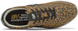 Lookbook (W) New Balance Comp 100 Animal Print Sneaker Schwarz/Braun WLC100UA