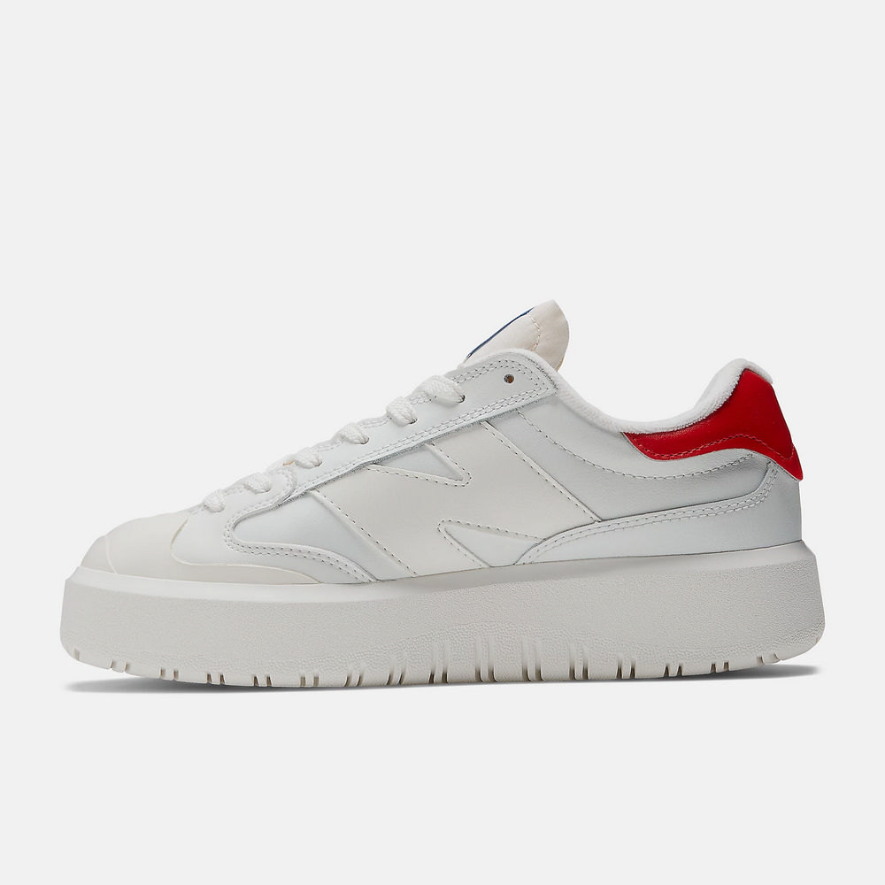 (W) NB CT302 White Red  Casual Sneakers White color White color 圖 3