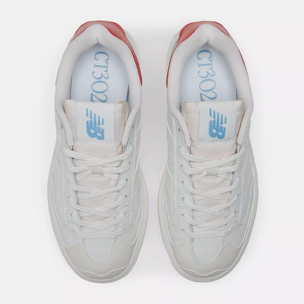 (W) NB CT302 White Red  Casual Sneakers White color White color 圖 4