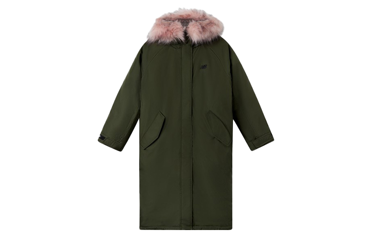 Order (Women) New Balance Detachable Long Down Coat Winter Green NP845032-KH