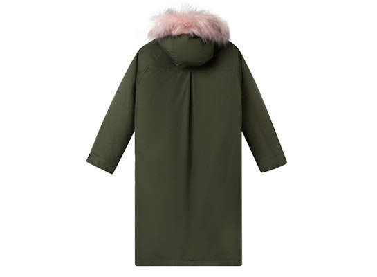 (Women) New Balance Detachable Long Down Coat Winter Green NP845032-KH Lookbook (Women) New Balance Detachable Long Down Coat Winter Green NP845032-KH