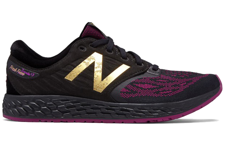 Order (W) New Balance Disney x Fresh Foam Zante v3 ''Zwart Paars Goud'' WZANTDB3
