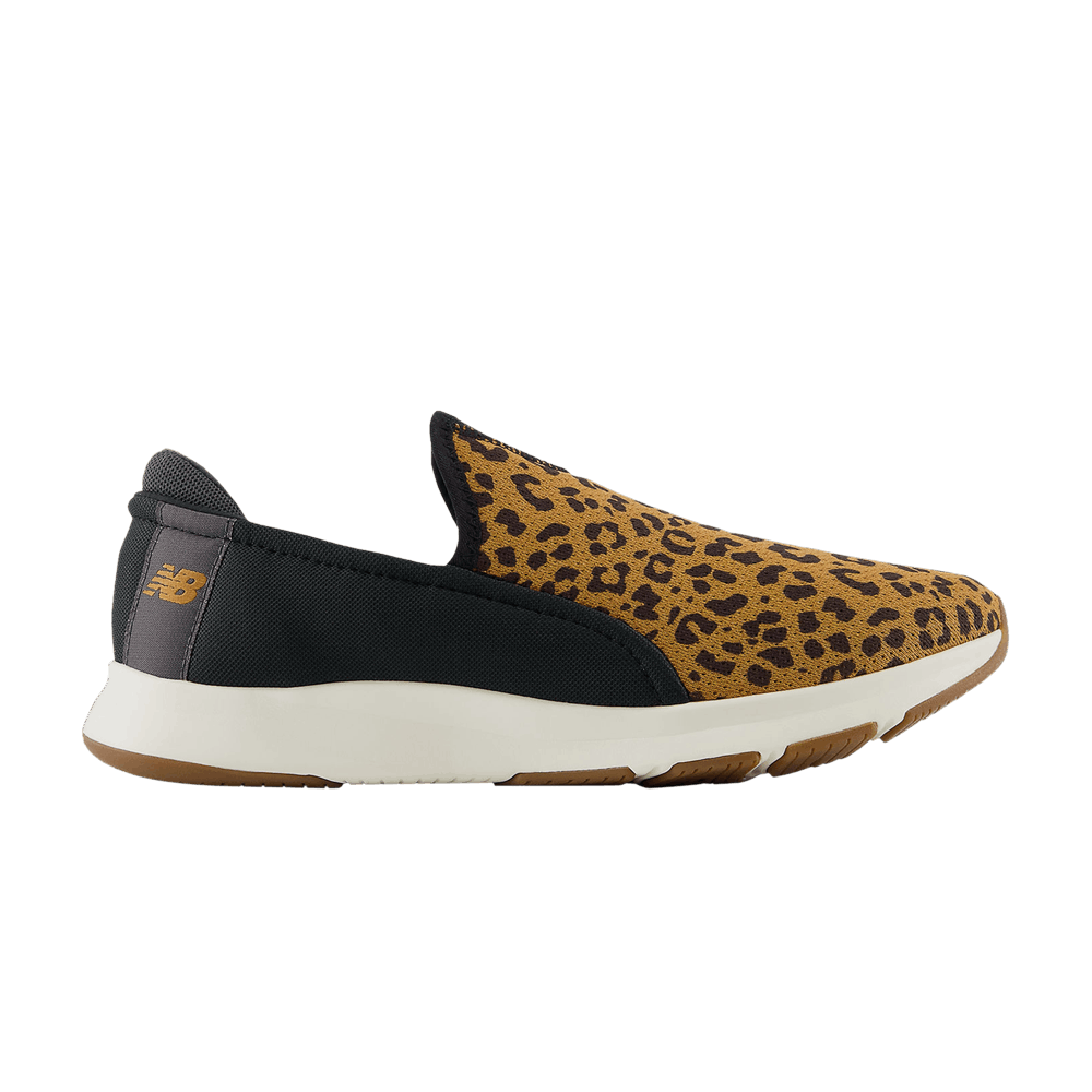 (Women) New Balance DynaSoft Nergize Slip On Wide 'Leopard' WANRGOC1-D