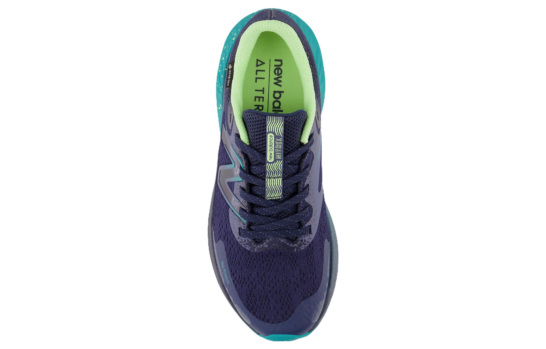 Shop New Balance DynaSoft Nitrel V5 防滑耐磨 低筒 跑步鞋 女款 藍色