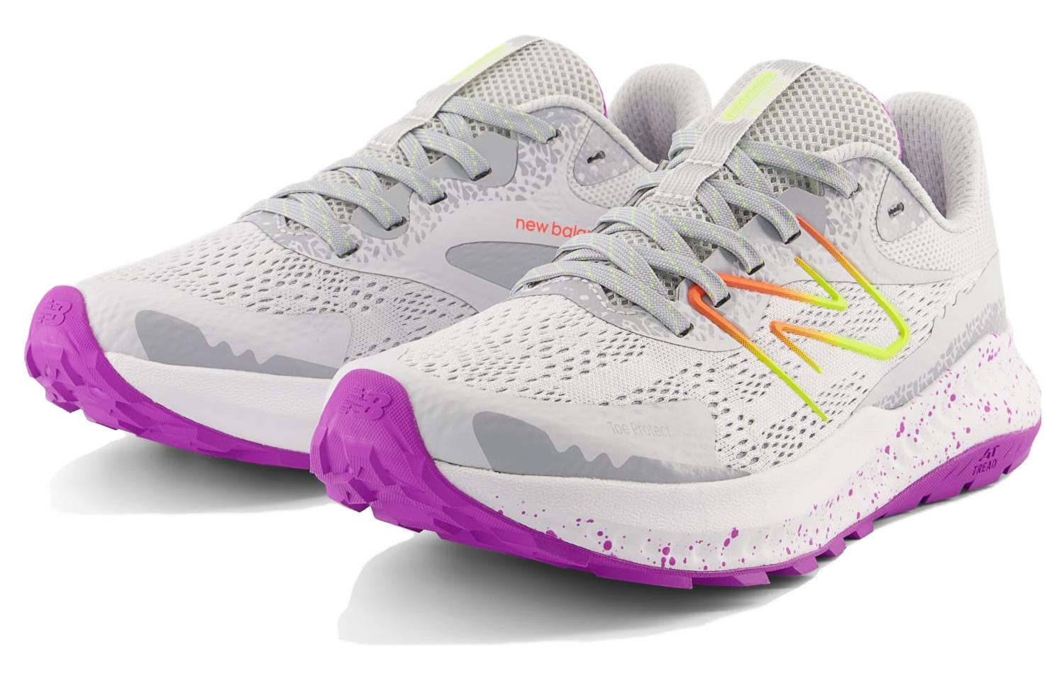 Lookbook New Balance DynaSoft Nitrel V5 減震防滑 低筒 跑步鞋 女款 白紫