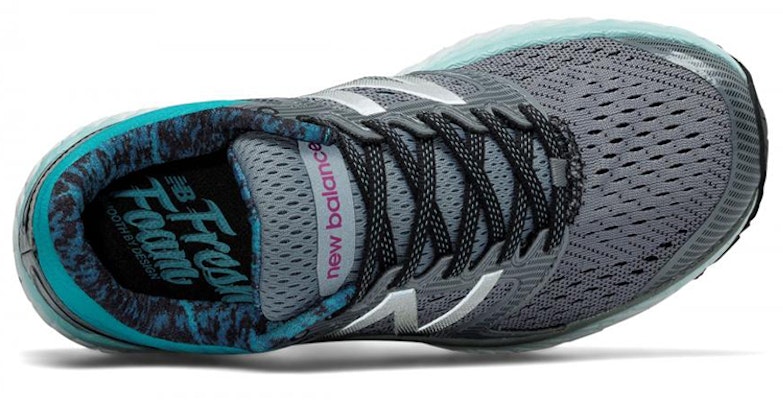 (W) New Balance Fresh Foam 1080 v7 Abu/Biru 'Grey' W1080SB7 Lookbook (W) New Balance Fresh Foam 1080 v7 Abu/Biru 'Grey' W1080SB7