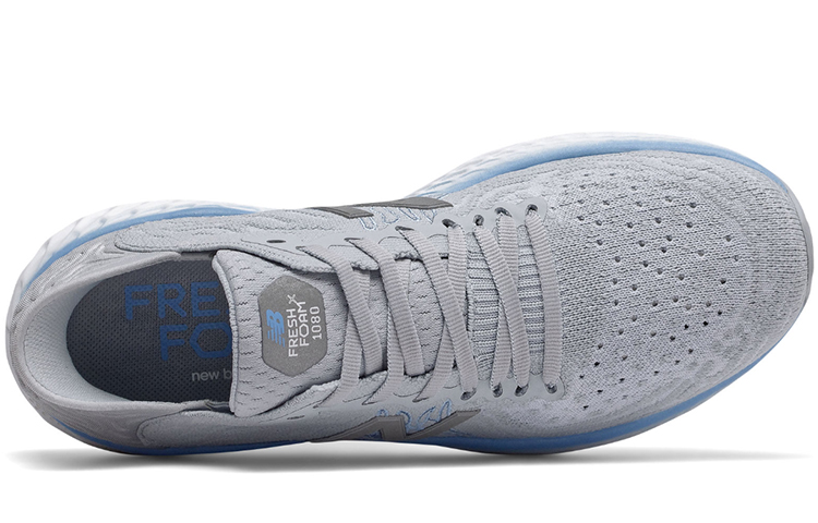 Lookbook (W) New Balance Fresh Foam 1080v10 'Light Cyclone Carolina' Lelaki Wanita舒适 W1080G10